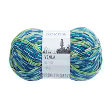 Novita Venla Nature Garn Ullmix 100 g kolibri 834