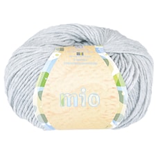 Mio Garn Merinoull 50g Pärlgrå (30227) Järbo