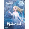 Malebok Disney Frost 2 med klistremerker Kärnan