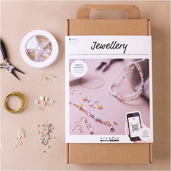 Start DIY Kit Smycken Klassiska pärlor, 1 förp.