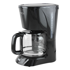 Emerio Kaffebryggare Svart