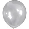Ballonger, transparent, runde, dia. 23 cm, 10 stk./ 1 pk.