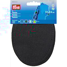 Paikkalappu Puuvilla 10 x 14 cm 2 kpl Musta Prym