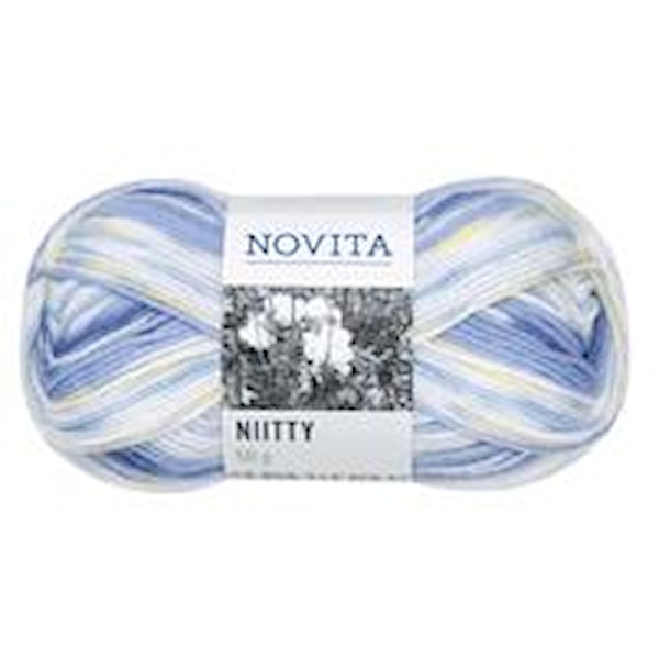 Novita Niitty Garn Akrylgarn 50 g förgätmigej 817