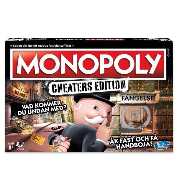 Monopol Cheaters Edition, Hasbro Games (SE)