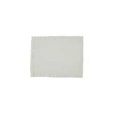 Gripsholm Bordstablett Tvättat Lin 35x45 cm Ljusgrå 2-Pack