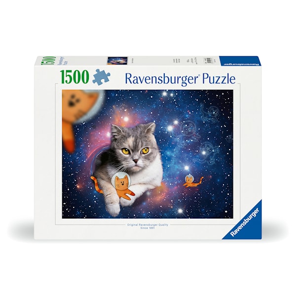 Pussel Cats In Space 1500 bitar, Ravensburger