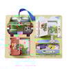 Aktivitetstavla i Trä Lock and Latch Melissa & Doug