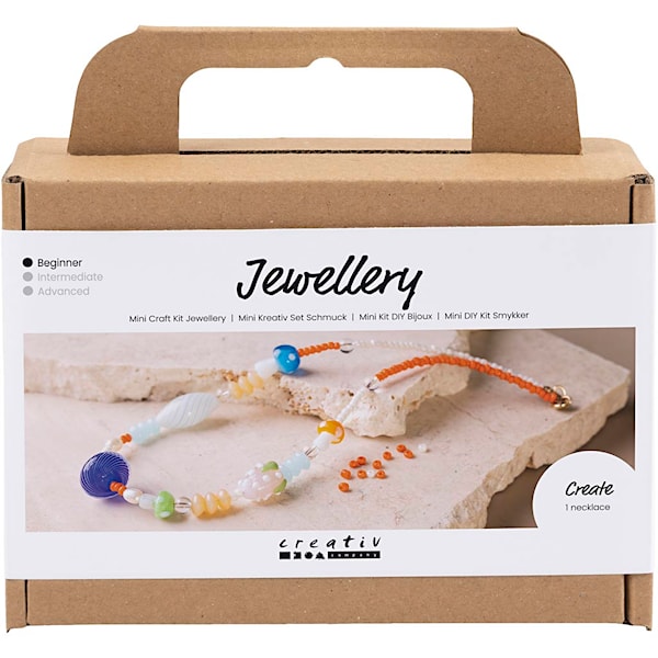 Creativ Company Mini DIY-sett Halskjede -  DIY & Hobbysett - Plast
