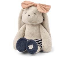 Babette Rabbit Celebration Pehmolelu 23 cm Teddy Mist/Navy Liewood