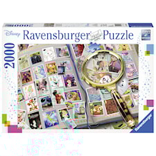 Frimerkesamling Puslespill 2000 brikker Ravensburger