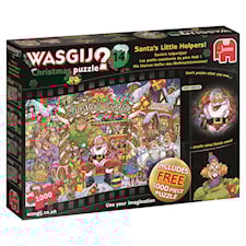 Pussel 1000 bitar, Santas little helpers, Wasgij Christmas
