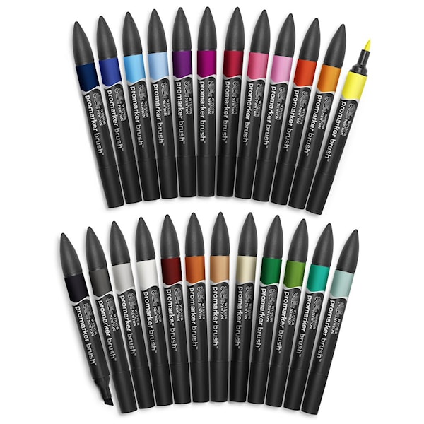 Brushmarker Set Student Designer 24-pack Winsor & Newton