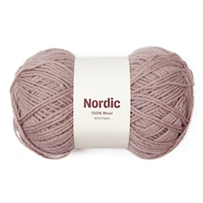 Nordic 100% ull 100 gr Vild hare beige A827  Adlibris
