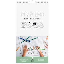 Familjekalender 2026 Mumin 220x430 mm Burde