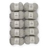 10-pack Socki Garn Enfärgat Ullmix 100 g Adlibris