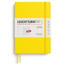 Weekly Planner & Notebook 2026 A5 Lemon Leuchtturm1917