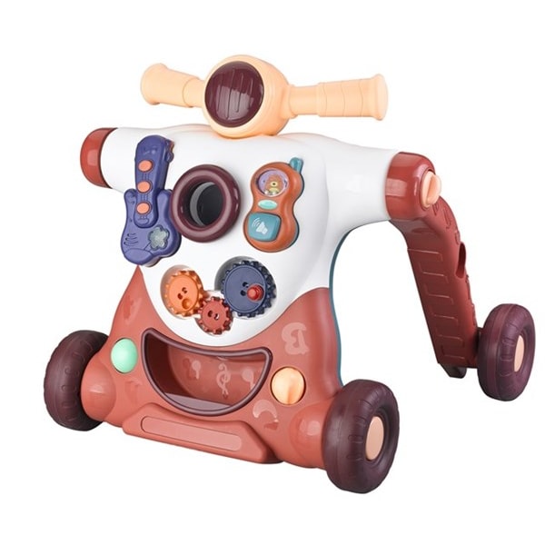 ActiSteps by BabyDan - 4-in-1 Baby Activity Walker Pink