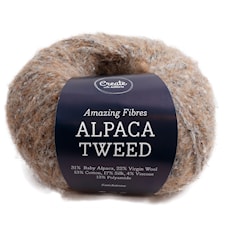 Adlibris, Alpacka Tweed, 50 g, Sandstone A734