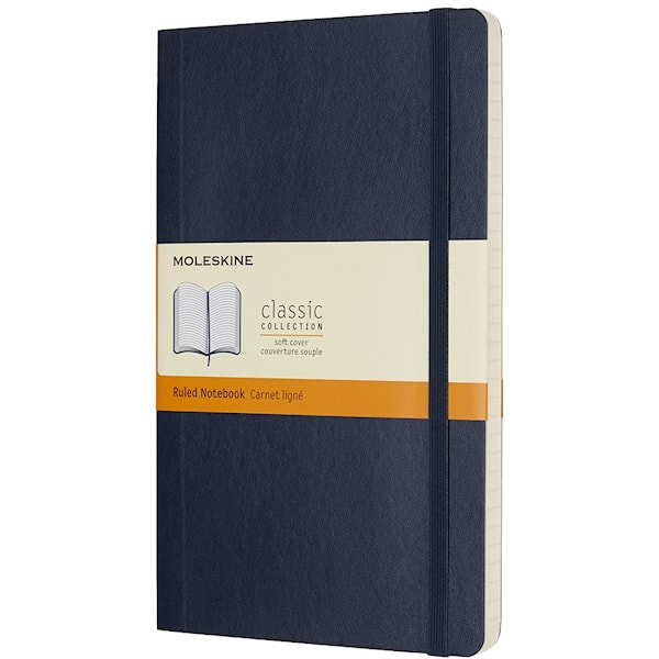 Moleskine Notatbok Linj Safir Myk L