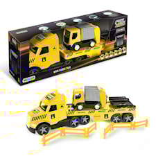 Magic Truck Technic Släplastbil och Fordon 78 cm Wader