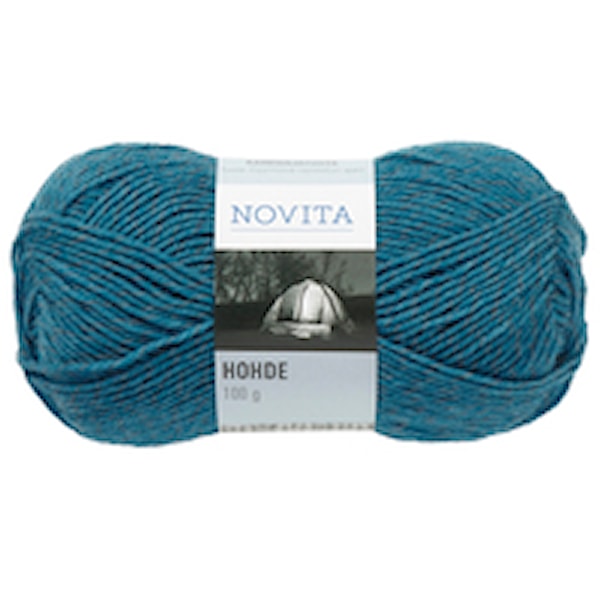 Novita Hohde Reflex Garn Garnmix 100g, petrol 785