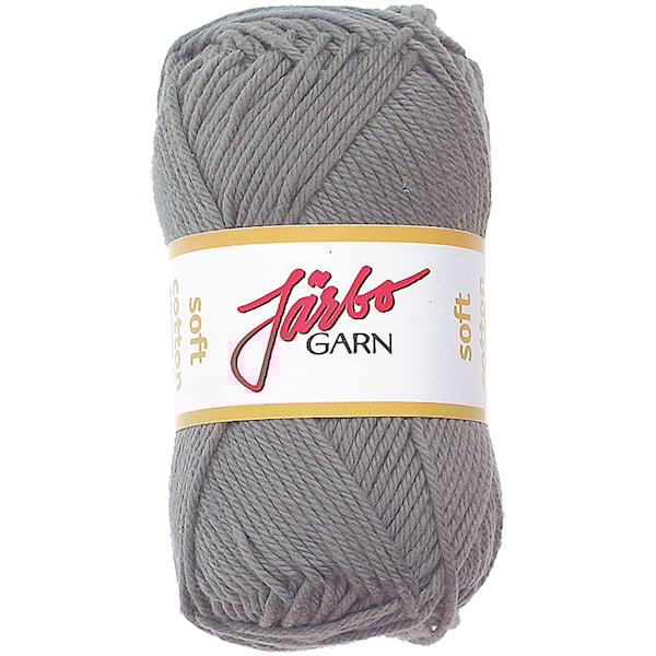 Soft Cotton Bomullsgarn 50g Ljusgrå (8836)