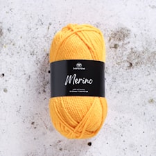 Merino 50g Capri Sun (16) Svarta Fåret