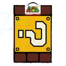 Super Mario Dørmatte Question Block