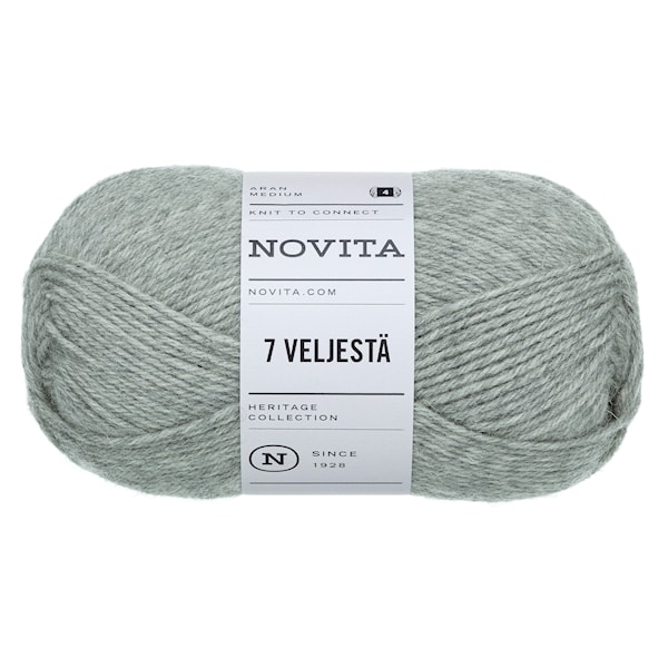 7 Brødre Garn Ullmiks 100 g stein 043 Novita