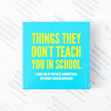 Things They Don't Teach You In School, Kysymyspeli