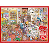 Pussel DoodleTown: Thanksgiving Togetherness 1000 bitar, Cobble Hill