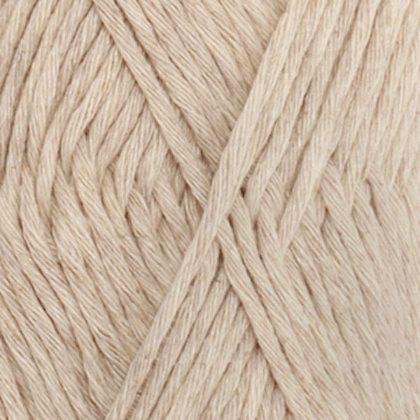Drops, Cotton Light Uni Colour, Garn, Bomullmiks, 50 g, Lys beige 21