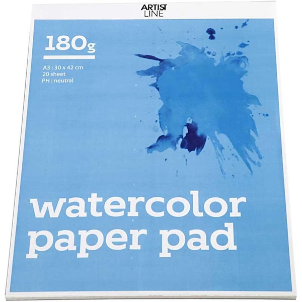 Creativ Company Watercolor pad A3 (20 sheets)