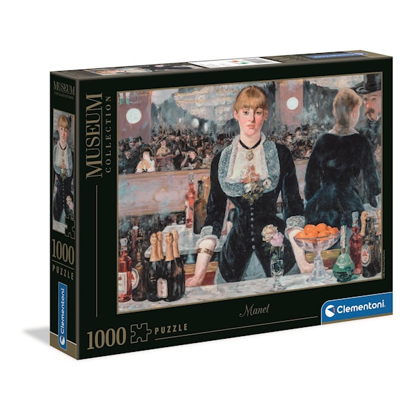 Puslespill Museum Bar Folie Bergers 1000 brikker, Clementoni