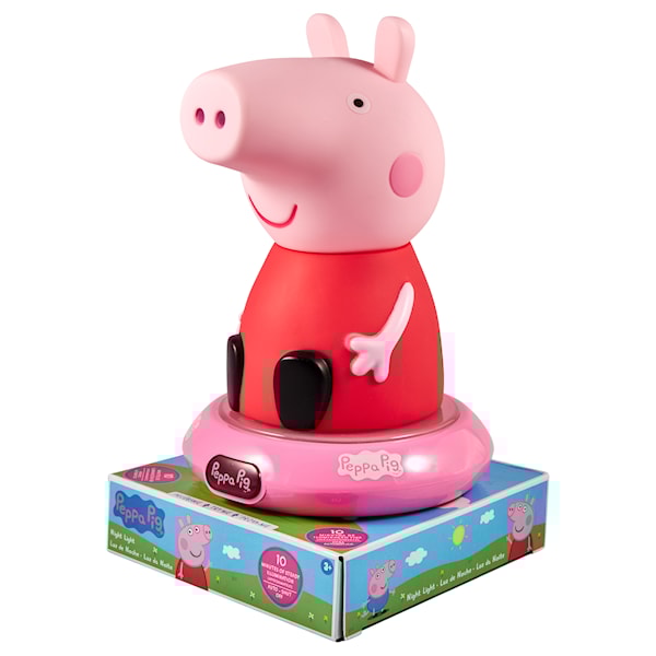 Peppa Pig figur Natlampe 25 cm H (3 x AA batterier inkl)