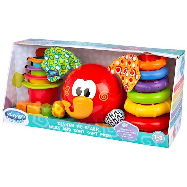 Playgro Clever Me Stack Sort and Nest Gift Pack