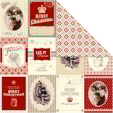 Kuviopaperit, arkki 30,5x30,5 cm, 120 g, 5ark,