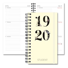 Studentkalender 19/20 GRIEG XL Spiral Kartong