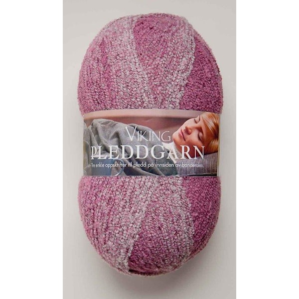 Bilde av Pleddgarn 350 g Lys rosa 765 Viking Garn