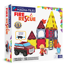 Magna-Tiles Brandräddning Magnetiska Byggklossar 27 Bitar