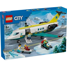 Pelastuslaitoksen ambulanssilentokone LEGO® City (60465)