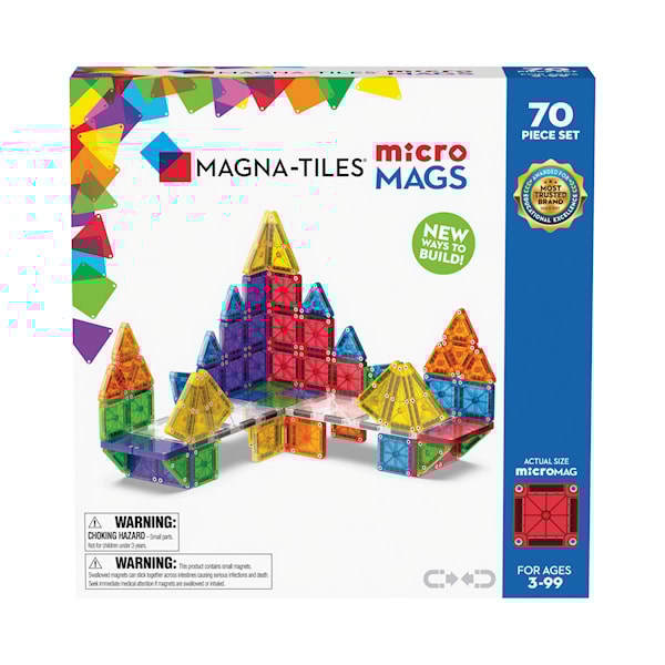 MicroMAGS 70 stk Magna-Tiles