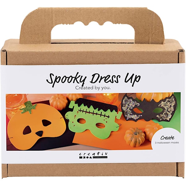 Mini DIY Kit Halloweenmasker 1 f&ouml;rp.