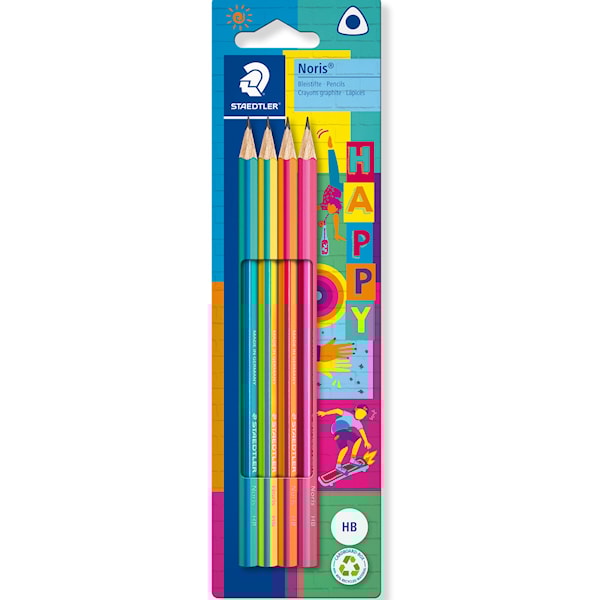 Noris Blyant Trekantet 4 stk Staedtler