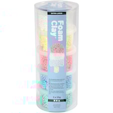 Foam Clay Modellera Pastell Extra Large  5x25g Creativ Company