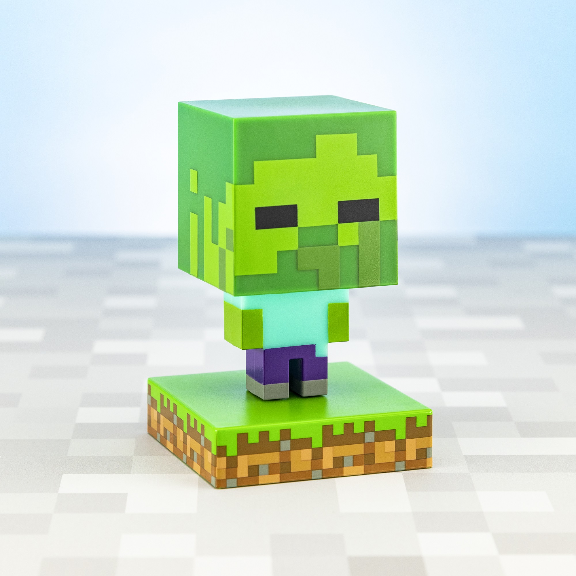 Minecraft Zombie 3D Lampa Minecraft Zombie 3D Lampa