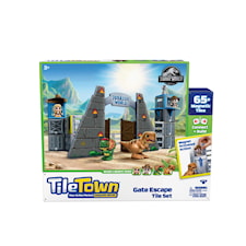 Jurassic World Magnetic Play Tile Town