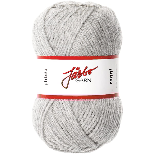 Raggi Garn Ullmix 100g Ljusgrå (1549)