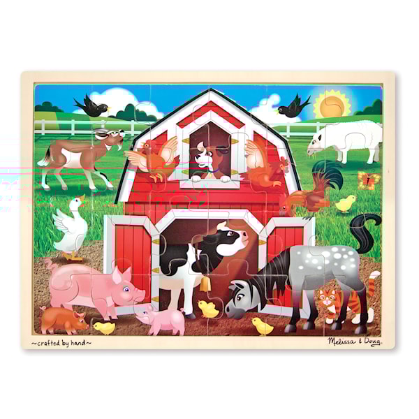 Maatilapalapeli - 24 palaa, Melissa & Doug